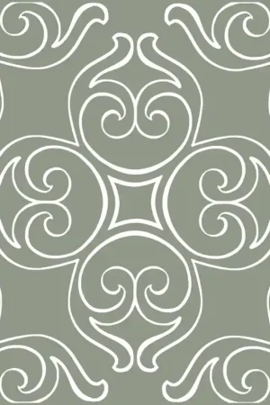 Expédition Rapide carrelage effet carreaux ciment 20 x 20 cm MIX GREEN